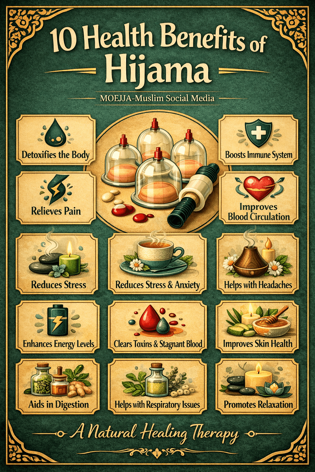 10 Health Benefits of Hijama